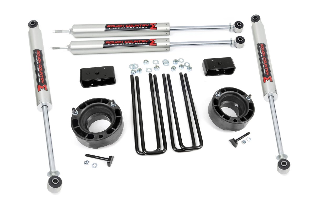 Dodge Ram 1500 Suspension Lift Kit - Rough Country - 2.5 Inch M1 - '94-'01
